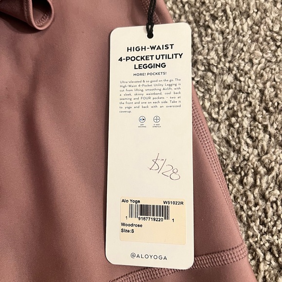 NWT ALO Yoga High-Waist 4-Pocket Utility Legging - Picture 6 of 9